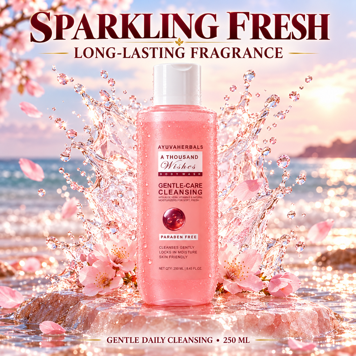 A Thousand Wishes Gentle Cleansing Body Wash – 250 ml