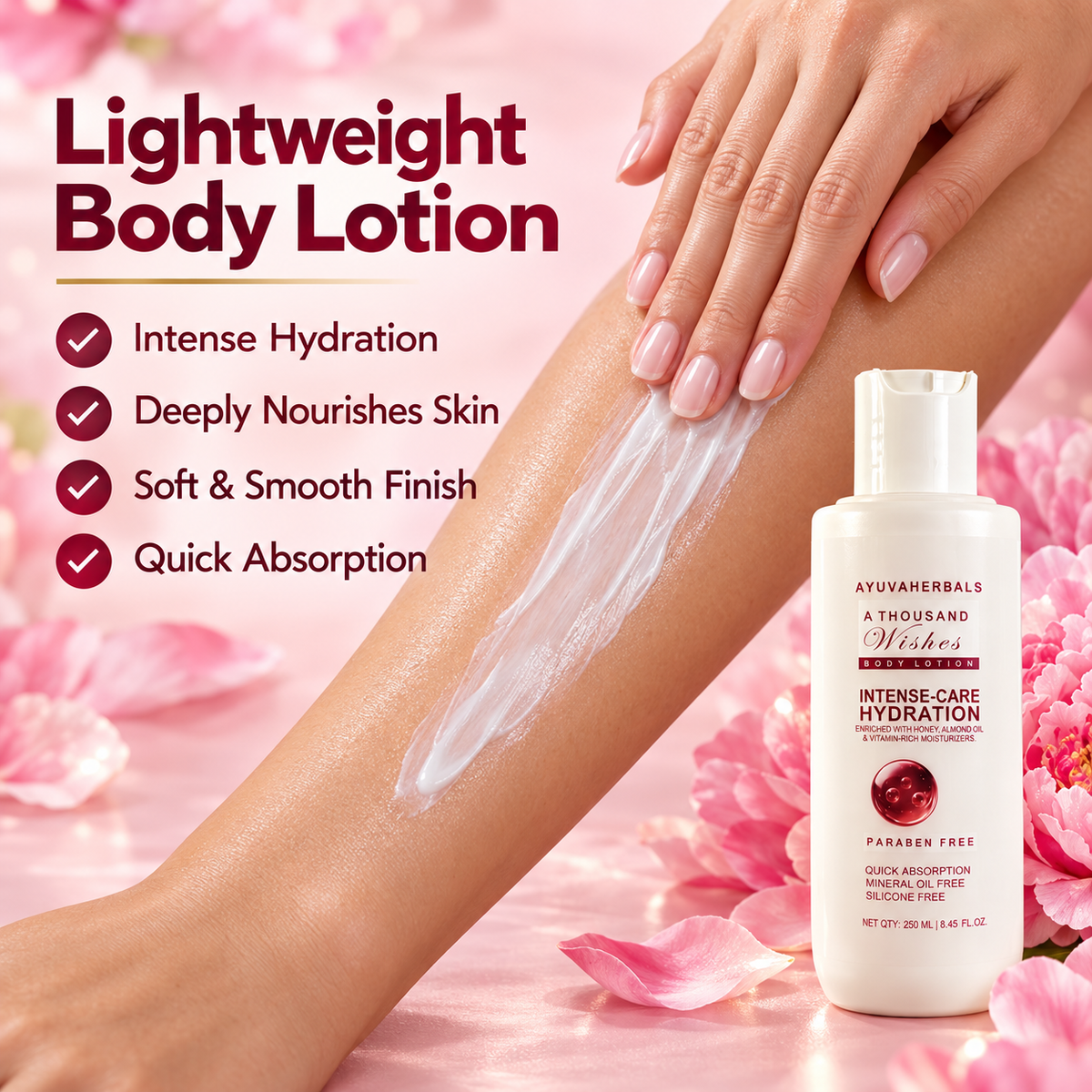 A Thousand Wishes Body Wash & Body Lotion Combo with Long-Lasting Fragrance – 250 ml Each