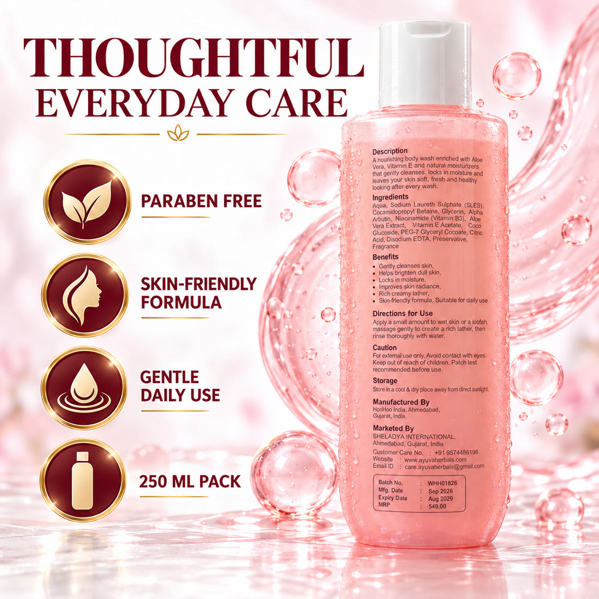 A Thousand Wishes Gentle Cleansing Body Wash – 250 ml